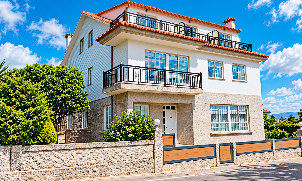 Fachada de Pensión Casa Angelina
