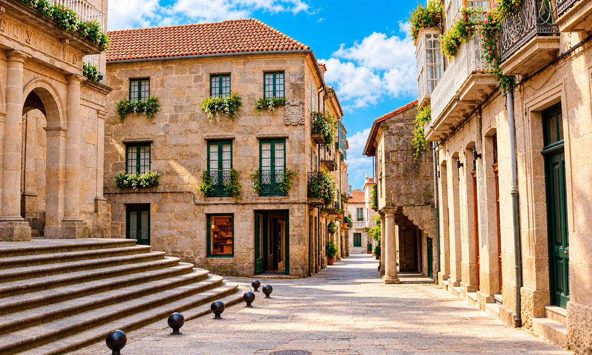 Zona monumental de Pontevedra